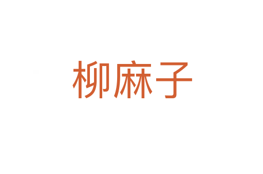 柳麻子