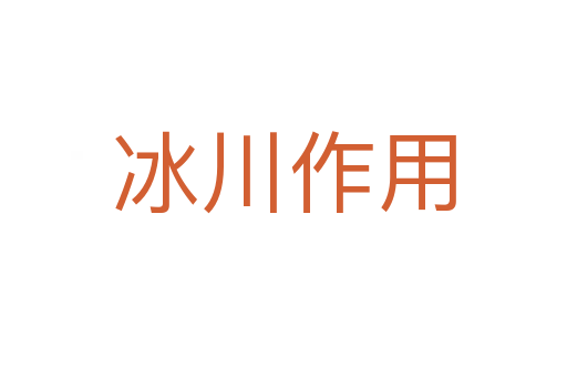 冰川作用