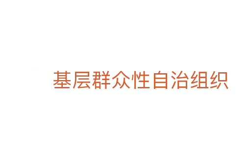 基层群众性自治组织
