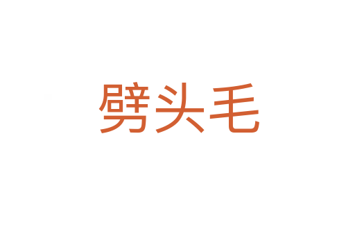 劈头毛