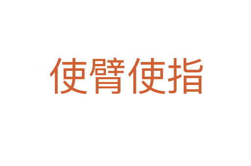 使臂使指